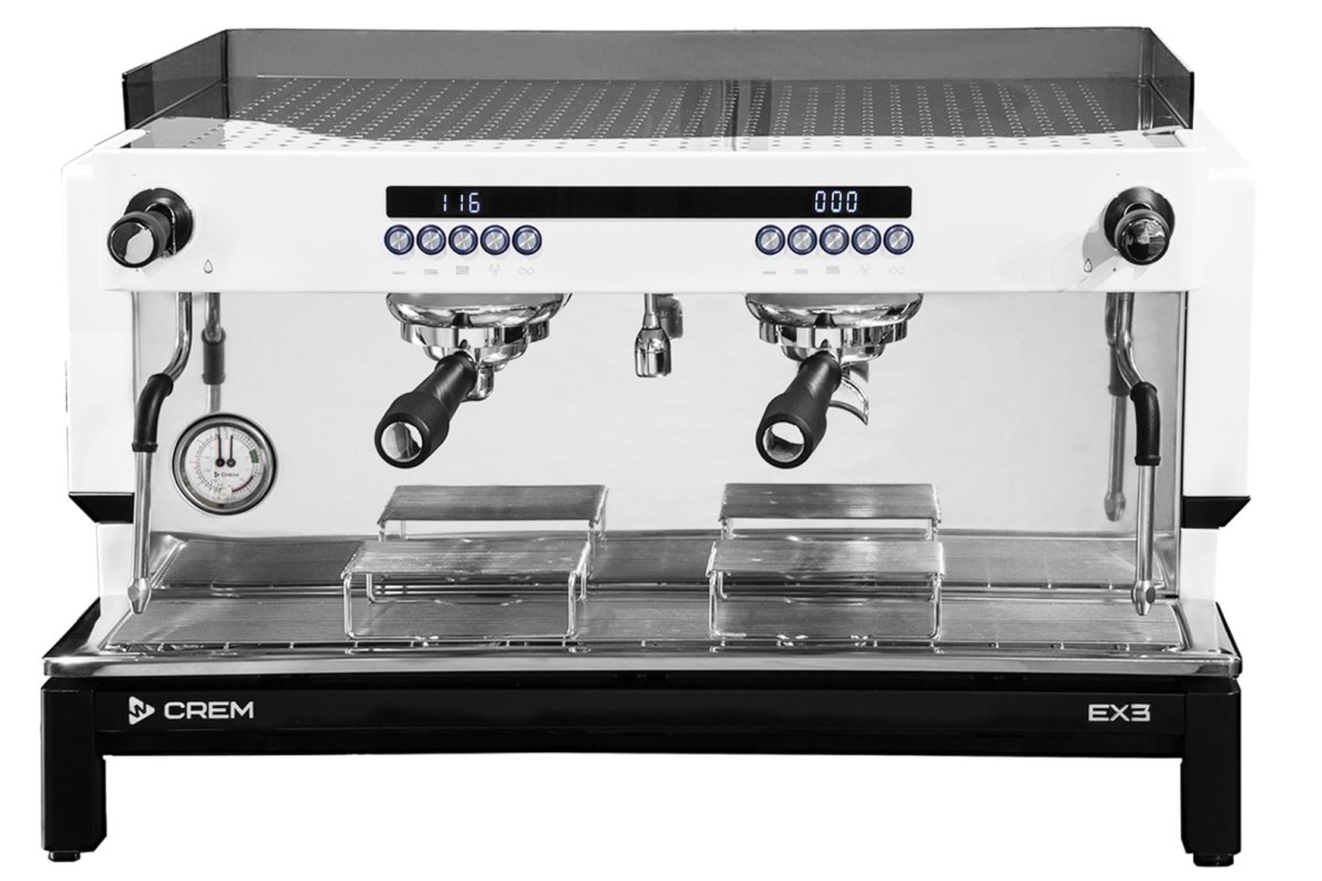 Ekspres do kawy Resto Quality EX3 2GR W PID SMARTSTEAM - widok z góry
